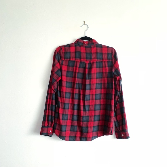 LIFETIME COLLECTIVE | Red Plaid Button-Up - Picture 2 of 2